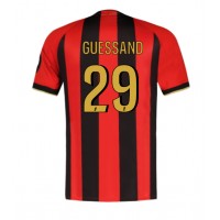 Dres OGC Nice Evann Guessand #29 Domáci 2024-25 Krátky Rukáv